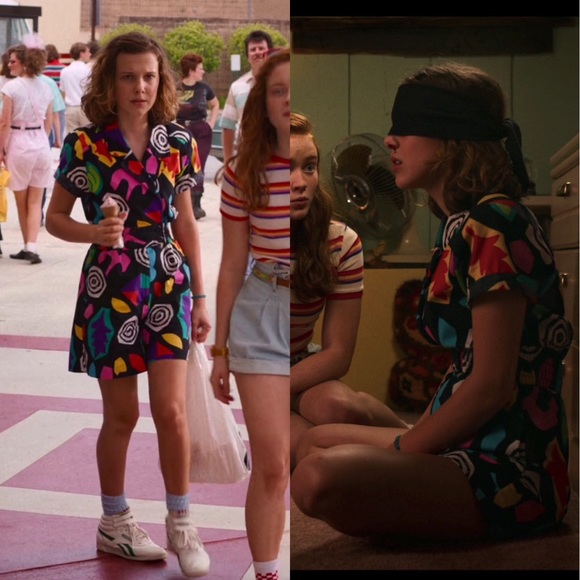 🌈SOLD🌈Target x Stranger Things • El Romper - Picture 6 of 8